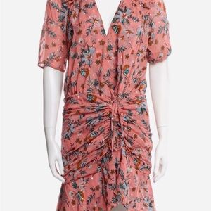 Veronica Beard Floral Pink Dress